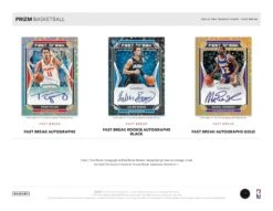 Panini - 2021/22 Prizm Fast Break Basketball (NBA) - Hobby Box(Panini 2021 22 Prizm Fast Break Basketball Nba Hobby Box) -The Card Vault Store panini 202122 prizm fast break basketball nba hobby box the card vault 3
