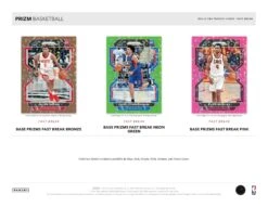 Panini - 2021/22 Prizm Fast Break Basketball (NBA) - Hobby Box(Panini 2021 22 Prizm Fast Break Basketball Nba Hobby Box) -The Card Vault Store panini 202122 prizm fast break basketball nba hobby box the card vault 4