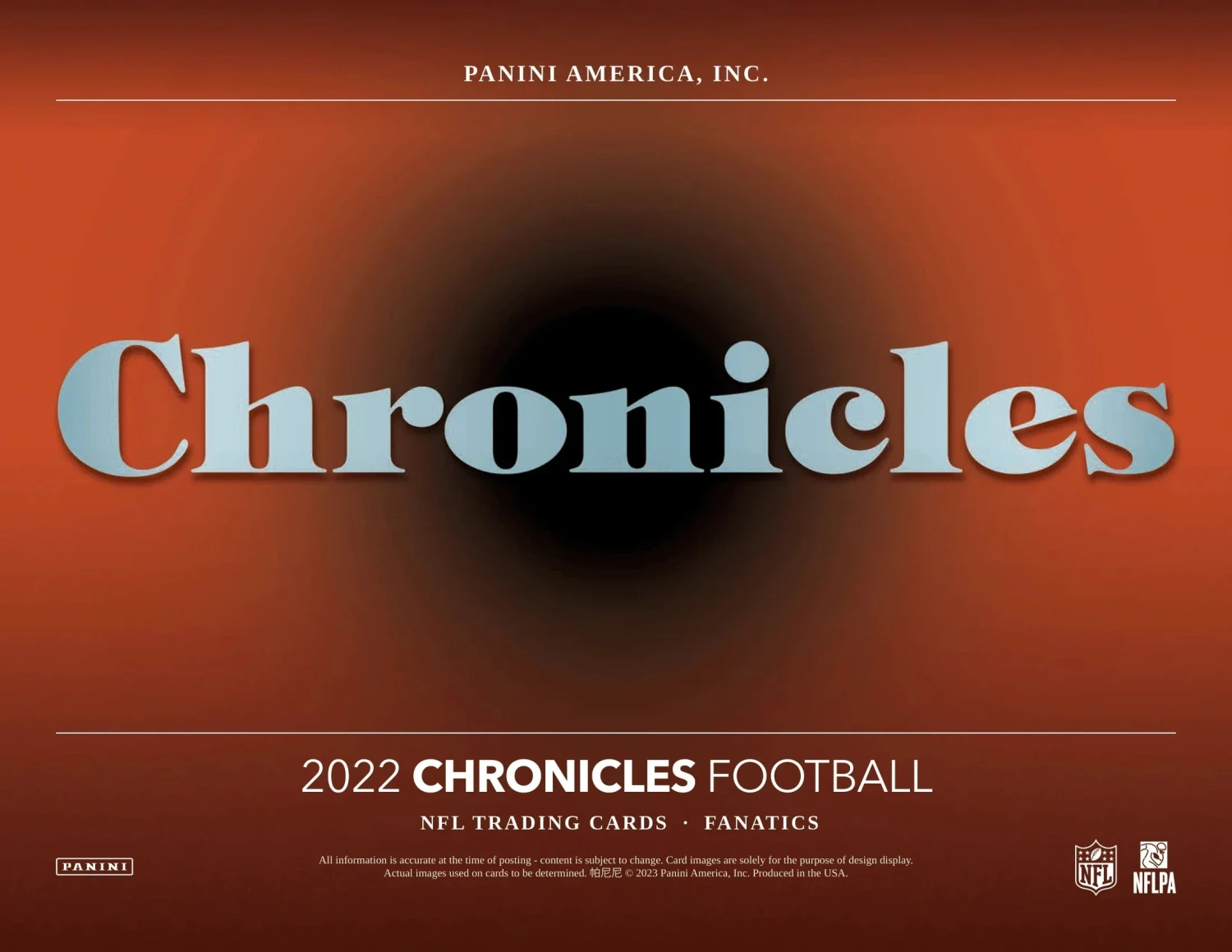 Panini - 2022 Chronicles American Football (NFL) - Fanatics Blaster Box(Panini 2022 Chronicles American Football Nfl Fanatics Blaster Box) 2 Panini - 2022 Chronicles American Football (NFL) - Fanatics Blaster Box(Panini 2022 Chronicles American Football Nfl Fanatics Blaster Box) - Image 2