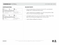 Panini - 2022 Chronicles American Football (NFL) - Fanatics Blaster Box(Panini 2022 Chronicles American Football Nfl Fanatics Blaster Box) 12 Panini - 2022 Chronicles American Football (NFL) - Fanatics Blaster Box(Panini 2022 Chronicles American Football Nfl Fanatics Blaster Box) -The Card Vault Store panini 2022 chronicles american football nfl fanatics blaster box the card vault 6
