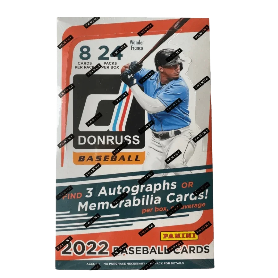 Panini - 2022 Donruss Baseball (MLB) - Hobby Box(Panini 2022 Donruss Baseball Mlb Hobby Box) 1 Panini - 2022 Donruss Baseball (MLB) - Hobby Box(Panini 2022 Donruss Baseball Mlb Hobby Box)