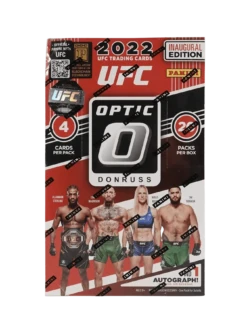 Panini - 2022 Donruss Optic UFC - Hobby Box (20 Packs)(Panini 2022 Donruss Optic Ufc Hobby Box 20 Packs)
