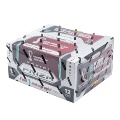 Panini - 2022 FIFA World Cup Prizm Football (Soccer) - Hobby Box (12 Packs)(Panini Fifa World Cup 2022 Prizm Trading Cards Hobby Box 12 Packs)