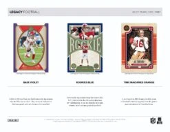 Panini - 2022 Legacy American Football (NFL) - Hobby Box(Panini 2022 Legacy American Football Nfl Hobby Box) -The Card Vault Store panini 2022 legacy american football nfl hobby box the card vault 5
