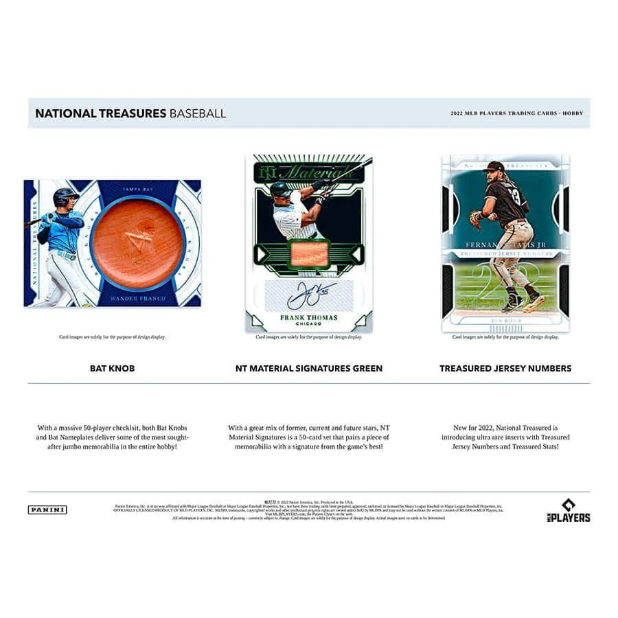 Panini - 2022 National Treasures Baseball (MLB) - Hobby Box(Panini 2022 National Treasures Baseball Mlb Hobby Box) 4 Panini - 2022 National Treasures Baseball (MLB) - Hobby Box(Panini 2022 National Treasures Baseball Mlb Hobby Box) - Image 4