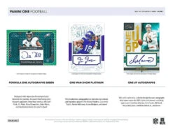 Panini - 2022 One Football (NFL) - Hobby Box(Panini 2022 One Football Nfl Hobby Box) -The Card Vault Store panini 2022 one football nfl hobby box the card vault 4