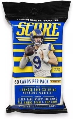 Panini - 2022 Score American Football (NFL) - Hanger Pack Box(Panini 2022 Score American Football Nfl Hanger Pack Box) -The Card Vault Store panini 2022 score american football nfl hanger pack box the card vault 2