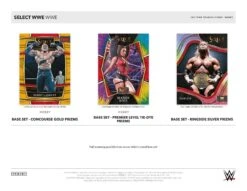 Panini - 2022 Select WWE Wrestling - Hobby Box (12 Packs)(Panini 2022 Select Wwe Wrestling Hobby Box 12 Packs) -The Card Vault Store panini 2022 select wwe wrestling hobby box 12 packs the card vault 3