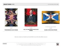 Panini - 2022 Select WWE Wrestling - Hobby Box (12 Packs)(Panini 2022 Select Wwe Wrestling Hobby Box 12 Packs) -The Card Vault Store panini 2022 select wwe wrestling hobby box 12 packs the card vault 5