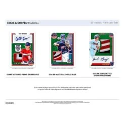 Panini - 2022 Stars & Stripes Baseball (MLB) - Hobby Box(Panini 2021 Stars Stripes Baseball Mlb Hobby Box) -The Card Vault Store panini 2022 stars and stripes baseball mlb hobby box the card vault 3