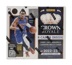 Panini - 2022/23 Crown Royale Basketball (NBA) - Hobby Box(Panini 2022 23 Crown Royale Basketball Nba Hobby Box)