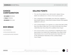 Panini - 2022/23 Donruss Basketball (NBA) - Choice Box(Panini 2022 23 Donruss Basketball Nba Choice Box) -The Card Vault Store panini 202223 donruss basketball nba choice box the card vault 6