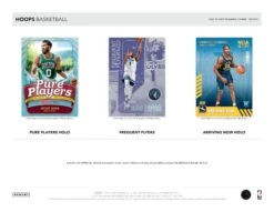 Panini - 2022/23 Hoops Basketball (NBA) - Fat Pack Box(Panini 2022 23 Hoops Basketball Nba Fat Pack Box) -The Card Vault Store panini 202223 hoops basketball nba fat pack box the card vault 3