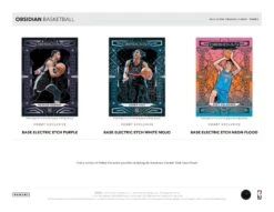 Panini - 2022/23 Obsidian Basketball (NBA) - Hobby Box(Panini 2022 23 Obsidian Basketball Nba Hobby Box) -The Card Vault Store panini 202223 obsidian basketball nba hobby box the card vault 5