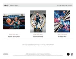 Panini - 2022/23 Select Basketball (NBA) - Fanatics Blaster Box(Panini 2022 23 Select Basketball Nba Fanatics Blaster Box) -The Card Vault Store panini 202223 select basketball nba fanatics blaster box the card vault 5