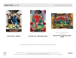 Panini - 2022/23 Select FIFA Football (Soccer) - Tmall Hobby Box(Panini 2022 23 Select Fifa Football Soccer Tmall Hobby Box) -The Card Vault Store panini 202223 select fifa football soccer tmall hobby box the card vault 3