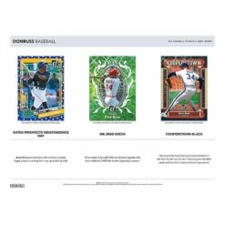 Panini - 2023 Donruss Baseball (MLB) - Hobby Box(Panini 2023 Donruss Baseball Mlb Hobby Box) -The Card Vault Store panini 2023 donruss baseball mlb hobby box the card vault 3