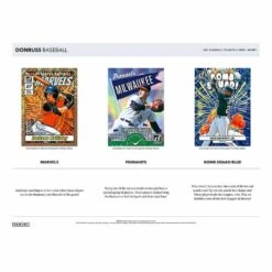 Panini - 2023 Donruss Baseball (MLB) - Hobby Box(Panini 2023 Donruss Baseball Mlb Hobby Box) -The Card Vault Store panini 2023 donruss baseball mlb hobby box the card vault 4