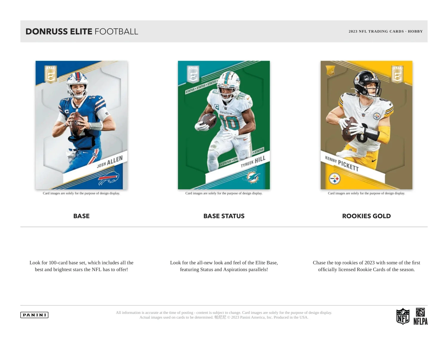 Panini - 2023 Donruss Elite American Football (NFL) - Hobby Box(Panini 2023 Elite American Football Nfl Hobby Box) 2 Panini - 2023 Donruss Elite American Football (NFL) - Hobby Box(Panini 2023 Elite American Football Nfl Hobby Box) - Image 2