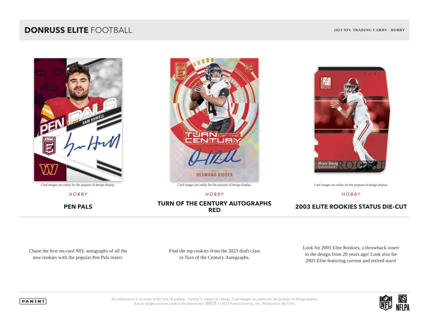 Panini - 2023 Donruss Elite American Football (NFL) - Hobby Box(Panini 2023 Elite American Football Nfl Hobby Box) 3 Panini - 2023 Donruss Elite American Football (NFL) - Hobby Box(Panini 2023 Elite American Football Nfl Hobby Box) - Image 3