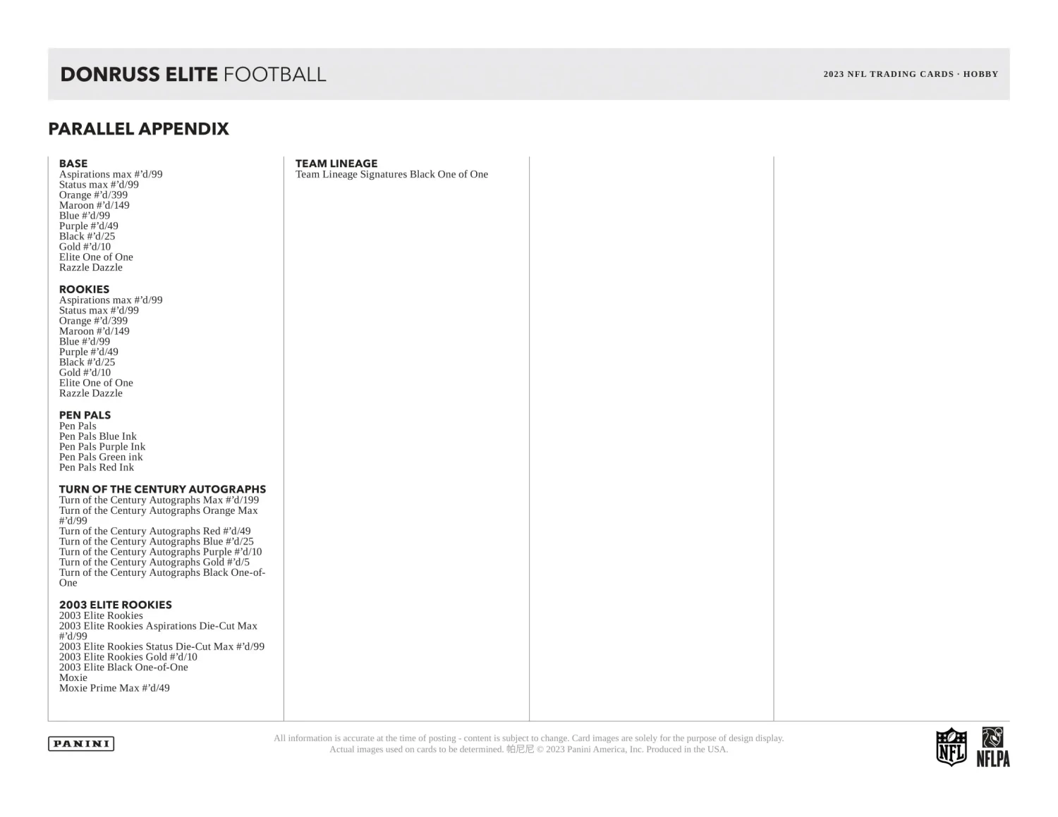 Panini - 2023 Donruss Elite American Football (NFL) - Hobby Box(Panini 2023 Elite American Football Nfl Hobby Box) 6 Panini - 2023 Donruss Elite American Football (NFL) - Hobby Box(Panini 2023 Elite American Football Nfl Hobby Box) - Image 6