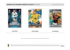Panini - 2023 Donruss FIFA Women's World Cup Football (Soccer) - Retail Blaster Box(Panini 2023 Donruss Fifa Womens World Cup Football Soccer Retail Blaster Box) -The Card Vault Store panini 2023 donruss fifa women s world cup football soccer retail blaster box the card vault 4