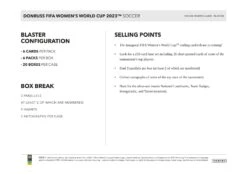 Panini - 2023 Donruss FIFA Women's World Cup Football (Soccer) - Retail Blaster Box(Panini 2023 Donruss Fifa Womens World Cup Football Soccer Retail Blaster Box) -The Card Vault Store panini 2023 donruss fifa women s world cup football soccer retail blaster box the card vault 5