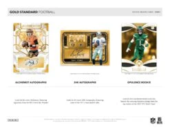 Panini - 2023 Gold Standard American Football (NFL) - Hobby Box(Panini 2023 Gold Standard American Football Nfl Hobby Box) -The Card Vault Store panini 2023 gold standard american football nfl hobby box the card vault 3
