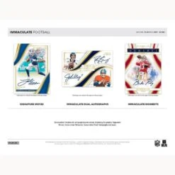 Panini - 2023 Immaculate American Football (NFL) - Hobby Box(Panini 2023 Immaculate American Football Nfl Hobby Box) -The Card Vault Store panini 2023 immaculate american football nfl hobby box the card vault 3