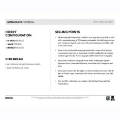 Panini - 2023 Immaculate American Football (NFL) - Hobby Box(Panini 2023 Immaculate American Football Nfl Hobby Box) -The Card Vault Store panini 2023 immaculate american football nfl hobby box the card vault 5