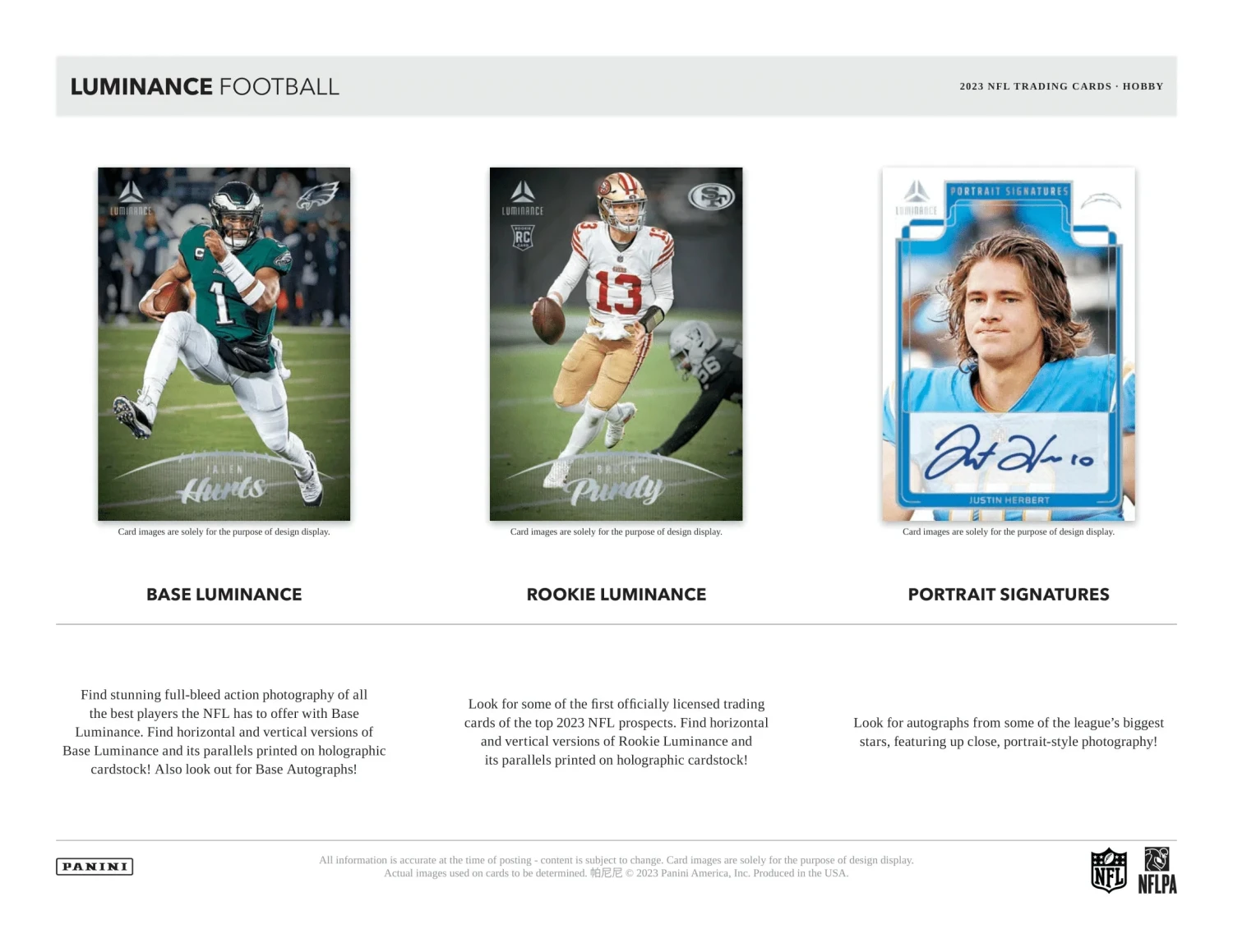 Panini - 2023 Luminance American Football (NFL) - Hobby Box(Panini 2023 Luminance American Football Nfl Hobby Box) 3 Panini - 2023 Luminance American Football (NFL) - Hobby Box(Panini 2023 Luminance American Football Nfl Hobby Box) - Image 3