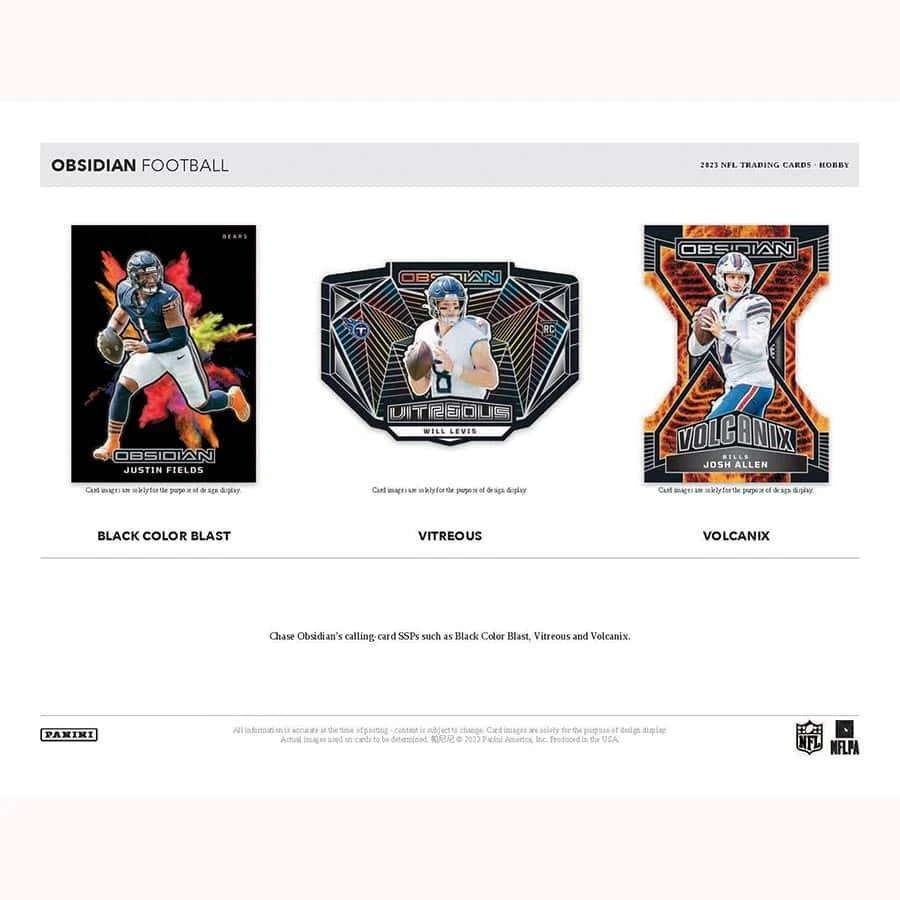 Panini - 2023 Obsidian American Football (NFL) - Hobby Box(Panini 2023 Obsidian American Football Nfl Hobby Box) 5 Panini - 2023 Obsidian American Football (NFL) - Hobby Box(Panini 2023 Obsidian American Football Nfl Hobby Box) - Image 5