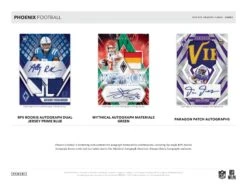 Panini - 2023 Phoenix American Football (NFL) - Hobby Box(Panini 2023 Phoenix American Football Nfl Hobby Box) -The Card Vault Store panini 2023 phoenix american football nfl hobby box the card vault 4