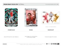 Panini - 2023 Prizm Draft Picks Collegiate American Football (NFL) - Hobby Box(Panini 2023 Prizm Draft Picks Collegiate American Football Nfl Hobby Box) -The Card Vault Store panini 2023 prizm draft picks collegiate american football nfl hobby box the card vault 4