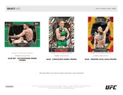Panini - 2023 Select UFC - Hobby Box(Panini 2023 Select Ufc Hobby Box) -The Card Vault Store panini 2023 select ufc hobby box the card vault 3