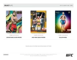 Panini - 2023 Select UFC - Hobby Box(Panini 2023 Select Ufc Hobby Box) -The Card Vault Store panini 2023 select ufc hobby box the card vault 5