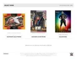 Panini - 2023 Select WWE - Hobby Box(Panini 2023 Select Wwe Hobby Box) -The Card Vault Store panini 2023 select wwe hobby box the card vault 4
