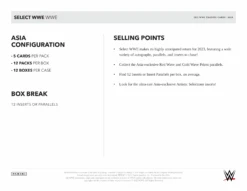 Panini - 2023 Select WWE - Tmall Hobby Box(Panini 2023 Select Wwe Tmall Hobby Box) -The Card Vault Store panini 2023 select wwe tmall hobby box the card vault 6