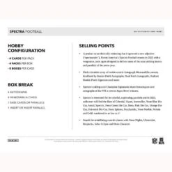 Panini - 2023 Spectra American Football (NFL) - Hobby Box(Panini 2023 Spectra American Football Nfl Hobby Box) -The Card Vault Store panini 2023 spectra american football nfl hobby box the card vault 5