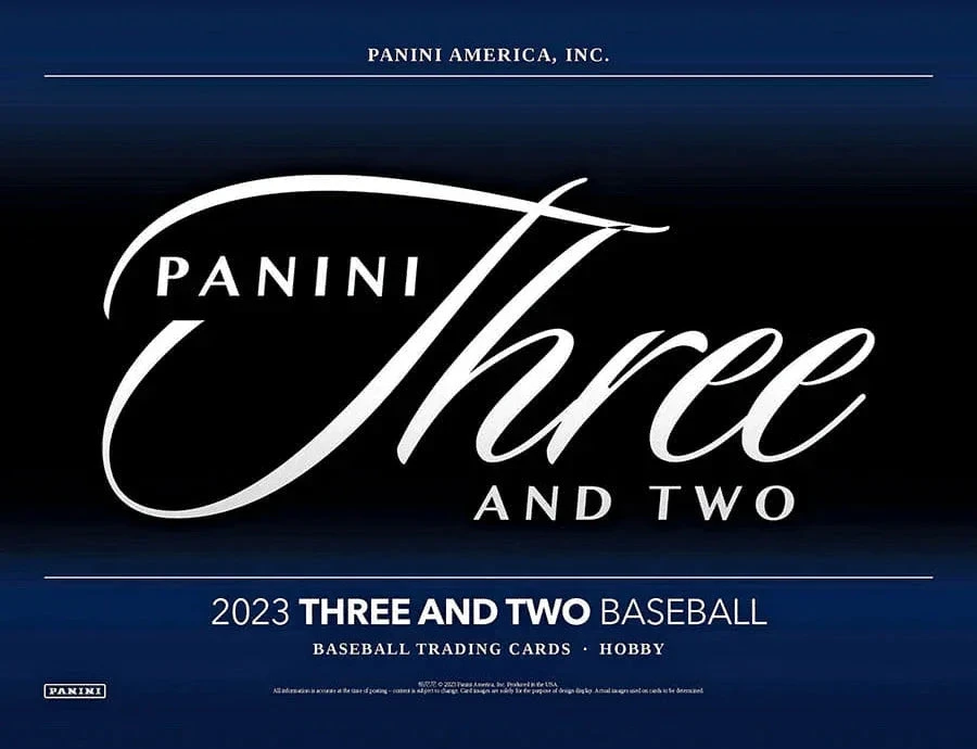 Panini - 2023 Three And Two Baseball (MLB) - Hobby Box(Panini 2023 Three And Two Baseball Mlb Hobby Box) 2 Panini - 2023 Three And Two Baseball (MLB) - Hobby Box(Panini 2023 Three And Two Baseball Mlb Hobby Box) - Image 2