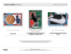 Panini - 2023 USA Stars & Stripes Baseball (MLB) - Hobby Box(Panini 2023 Usa Stars Stripes Baseball Mlb Hobby Box) -The Card Vault Store panini 2023 usa stars and stripes baseball mlb hobby box the card vault 5