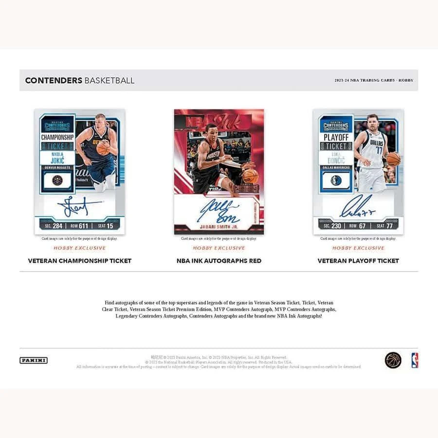 Panini - 2023/24 Contenders Basketball (NBA) - Hobby Box(Panini 2023 24 Contenders Basketball Nba Hobby Box) 2 Panini - 2023/24 Contenders Basketball (NBA) - Hobby Box(Panini 2023 24 Contenders Basketball Nba Hobby Box) - Image 2