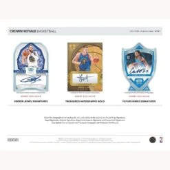 Panini - 2023/24 Crown Royale Basketball (NBA) - Hobby Box(Panini 2023 24 Crown Royale Basketball Nba Hobby Box) -The Card Vault Store panini 202324 crown royale basketball nba hobby box the card vault 4