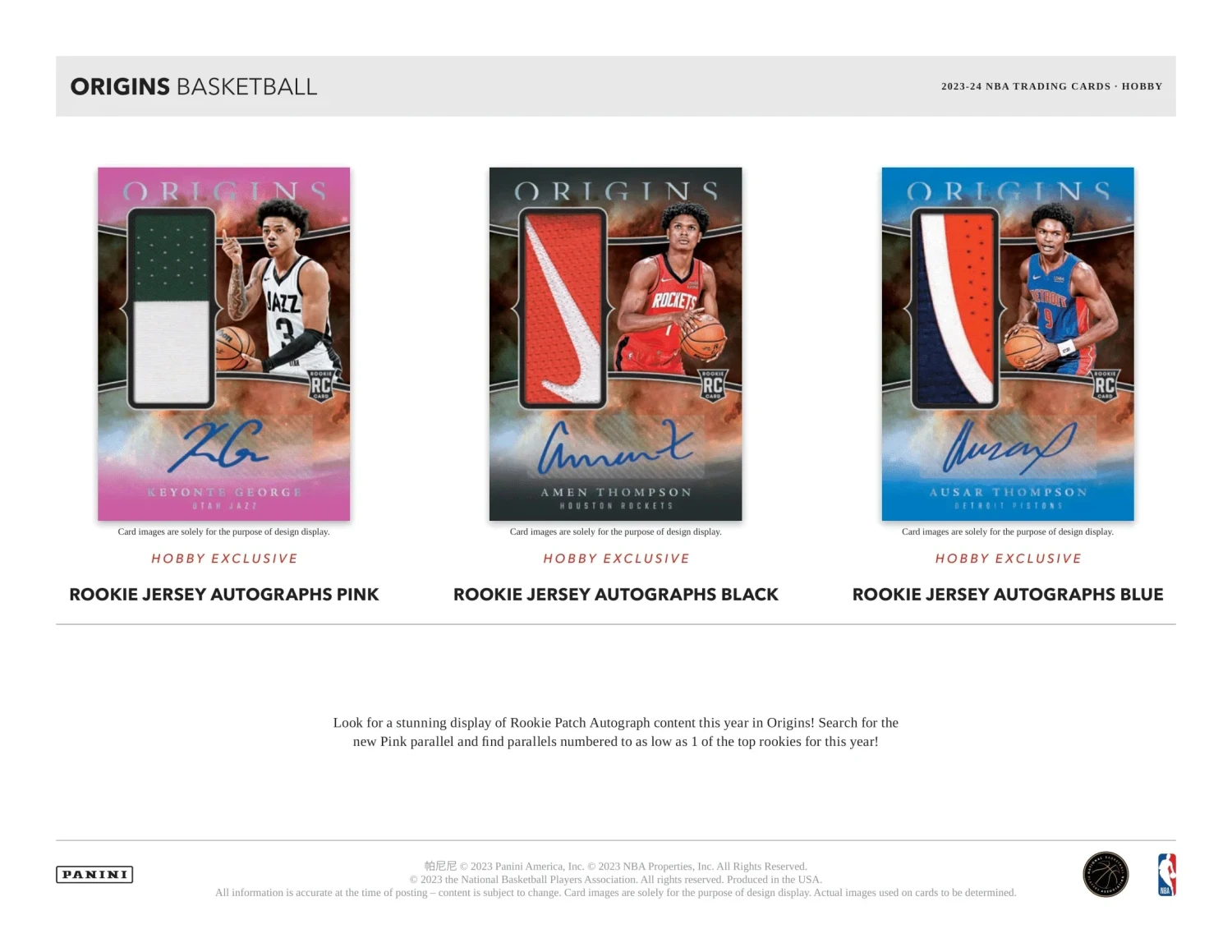 Panini - 2023/24 Origins Basketball (NBA) - Hobby Box(Panini 2023 24 Origins Basketball Nba Hobby Box) 3 Panini - 2023/24 Origins Basketball (NBA) - Hobby Box(Panini 2023 24 Origins Basketball Nba Hobby Box) - Image 3