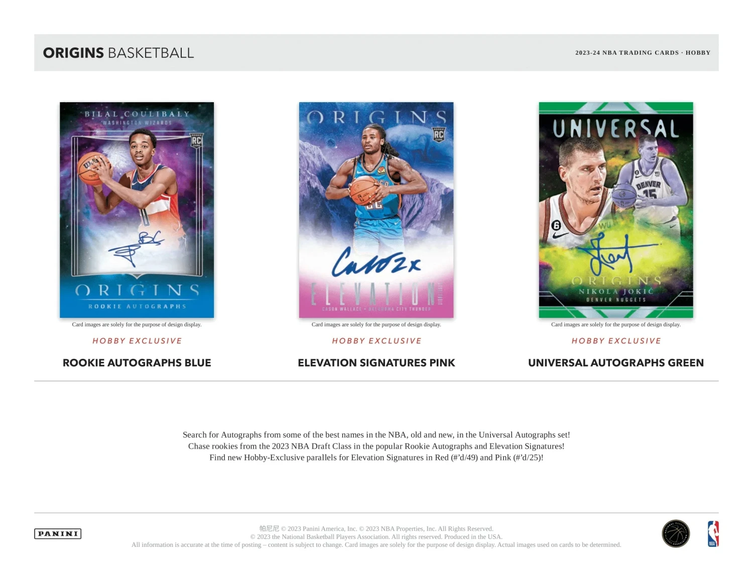 Panini - 2023/24 Origins Basketball (NBA) - Hobby Box(Panini 2023 24 Origins Basketball Nba Hobby Box) 4 Panini - 2023/24 Origins Basketball (NBA) - Hobby Box(Panini 2023 24 Origins Basketball Nba Hobby Box) - Image 4