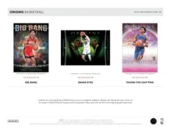Panini - 2023/24 Origins Basketball (NBA) - Hybrid H2 Box(Panini 2023 24 Origins Basketball Nba Hybrid H2 Box) -The Card Vault Store panini 202324 origins basketball nba hybrid h2 box the card vault 3
