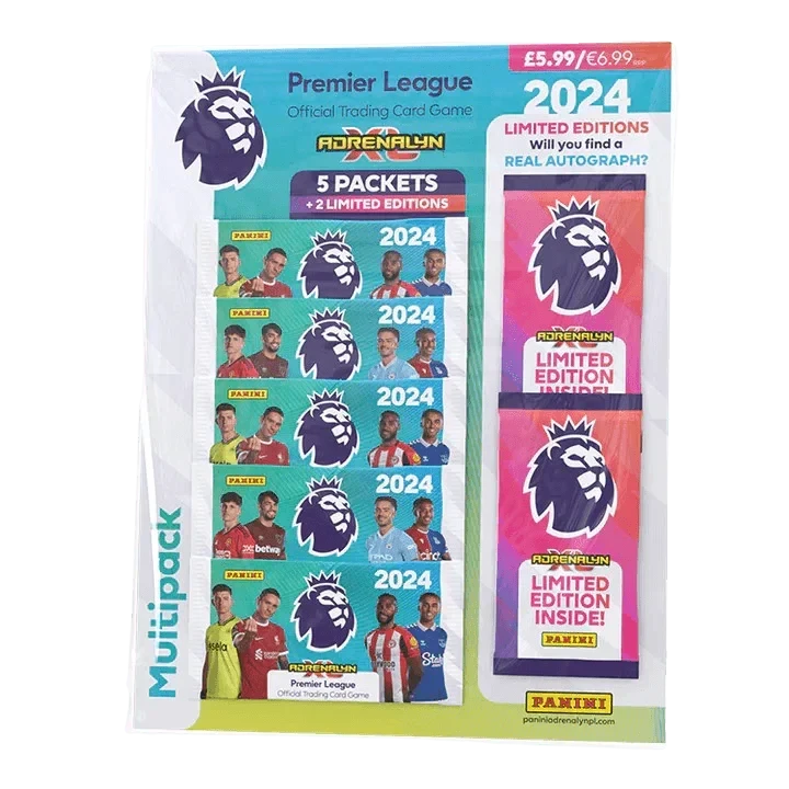 Panini - 2023/24 Premier League Adrenalyn XL Football (Soccer) - Multipack(Panini 2023 24 Premier League Adrenalyn Xl Football Soccer Multipack) 1 Panini - 2023/24 Premier League Adrenalyn XL Football (Soccer) - Multipack(Panini 2023 24 Premier League Adrenalyn Xl Football Soccer Multipack)
