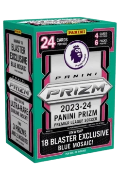 Panini - 2023/24 Prizm Premier League Football (Soccer) - Hobby Blaster Box(Panini 2023 24 Prizm Premier League Football Soccer Hobby Blaster Box)