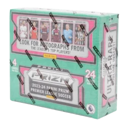Panini - 2023/24 Prizm Premier League Football (Soccer) - Retail Box(Panini 2023 24 Prizm Premier League Football Soccer Retail Box)