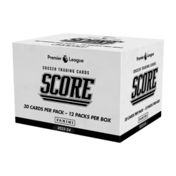 Panini - 2023/24 Score Premier League Football (Soccer) - Fat Pack Box (12 Packs)(Panini 2023 24 Score Premier League Football Soccer Fat Pack Box 12 Packs)